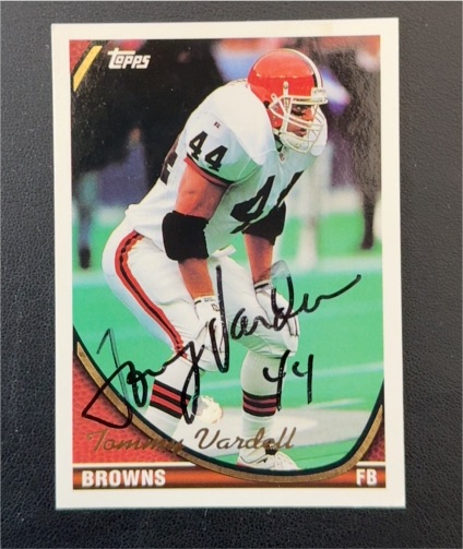 1994 Topps #44 Tommy Vardell Cleveland Browns — front