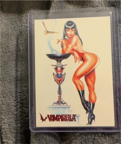 1995 Topps Vampirella #57 — front