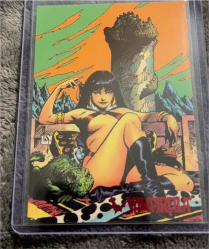 1995 Topps Visions of Vampirella #88 — front