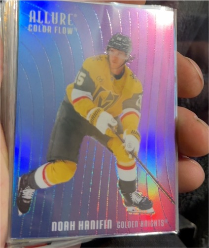 2025-26 Upper Deck Allure #CF-10 Noah Hanifin Color Flow — front