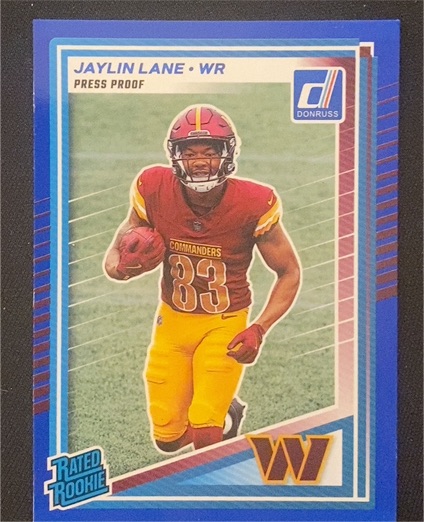 2025 Panini Donruss #335 Jaylin Lane — front