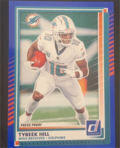 2025 Panini Donruss #221 Tyreek Hill — front