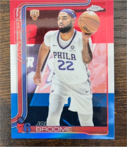 2025-26 Topps Chrome #285 Johni Broome — front
