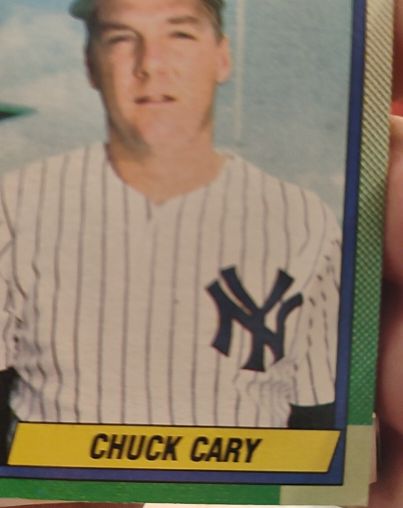 1990 Topps #691 Chuck Cary — front