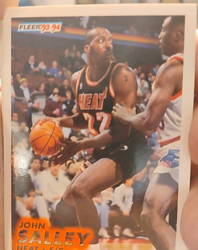 1993-94 Fleer #110 John Salley — front