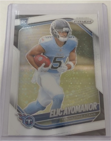 2025 Panini Prizm #321 Elic Ayomanor — front