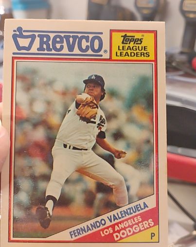 1988 Topps Revco League Leaders #14 Fernando Valenzuela — front