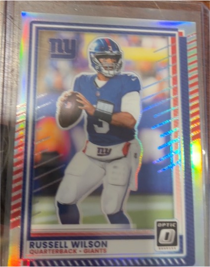 2025 Panini Donruss Optic #50 Russell Wilson — front