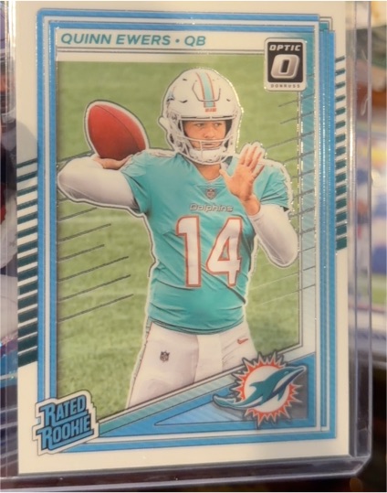 2025 Donruss Optic #213 Quinn Ewers — front