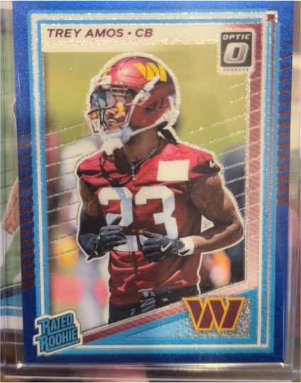 2025 Panini Donruss Optic #369 Trey Amos — front