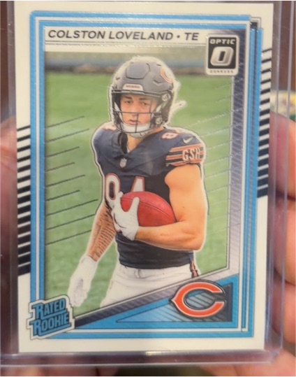 2025 Panini Donruss Optic #204 Colston Loveland — front