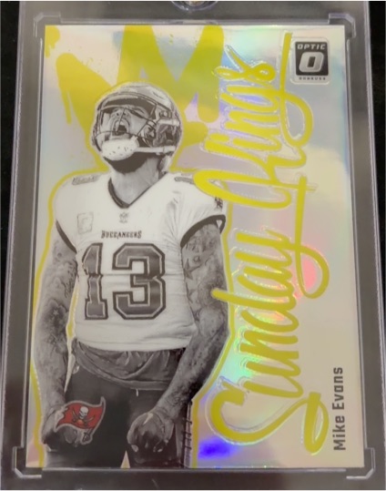 2024 Panini Donruss Optic #13 Mike Evans Sunday Kings — front