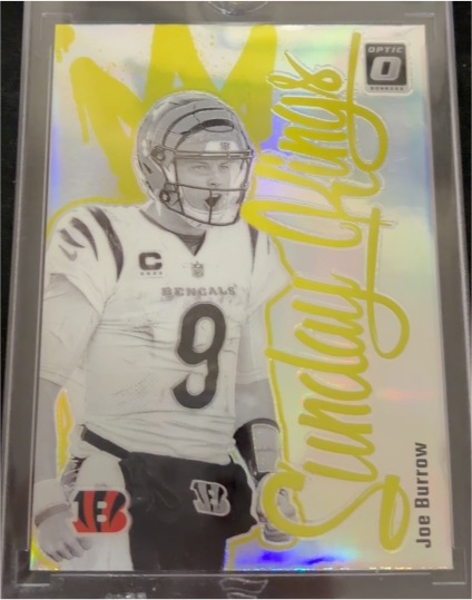 2024 Panini Donruss Optic #4 Joe Burrow Sunday Kings — front