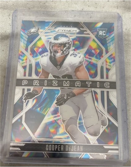 2024 Panini Prizm Prizmatic #6 Cooper DeJean — front