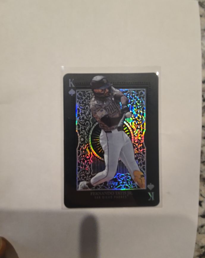 2022 Topps Obsidian #K Fernando Tatís Jr. — front