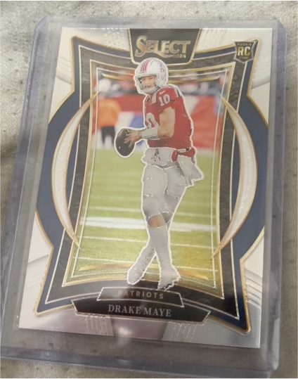 2024 Panini Select #27 Drake Maye — front