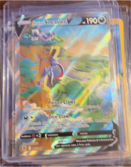 2022 Pokémon TCG Astral Radiance #175 Hisuian Sneasler V — front