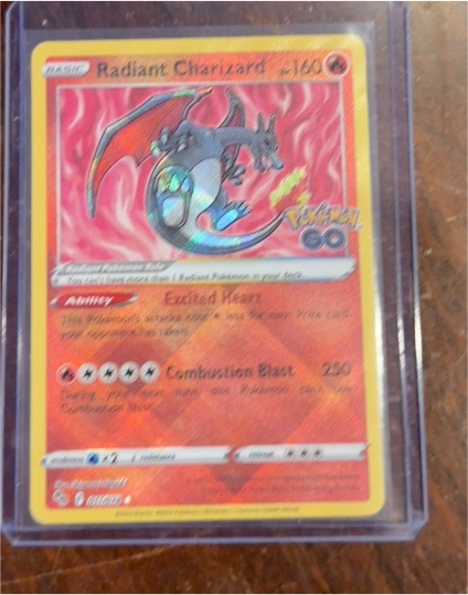 2023 Pokémon GO #011 Radiant Charizard — front