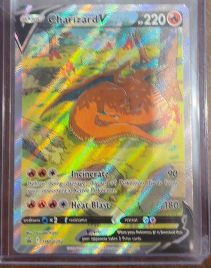 2022 Pokémon Charizard V #SWSH260 Sword & Shield Promo — front