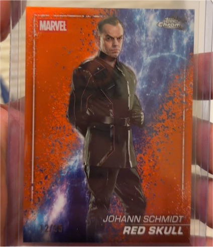 2025 Topps Chrome Marvel Studios #22 Johann Schmidt Red Skull — front
