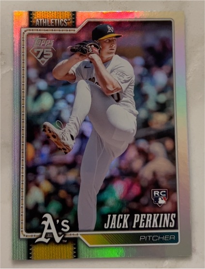 2026 Topps Series 1 #206 Jack Perkins — front
