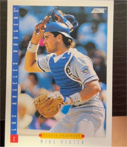 1993 Score #286 Mike Piazza — front