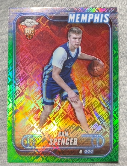 2024-25 Topps Chrome #130 Cam Spencer — front