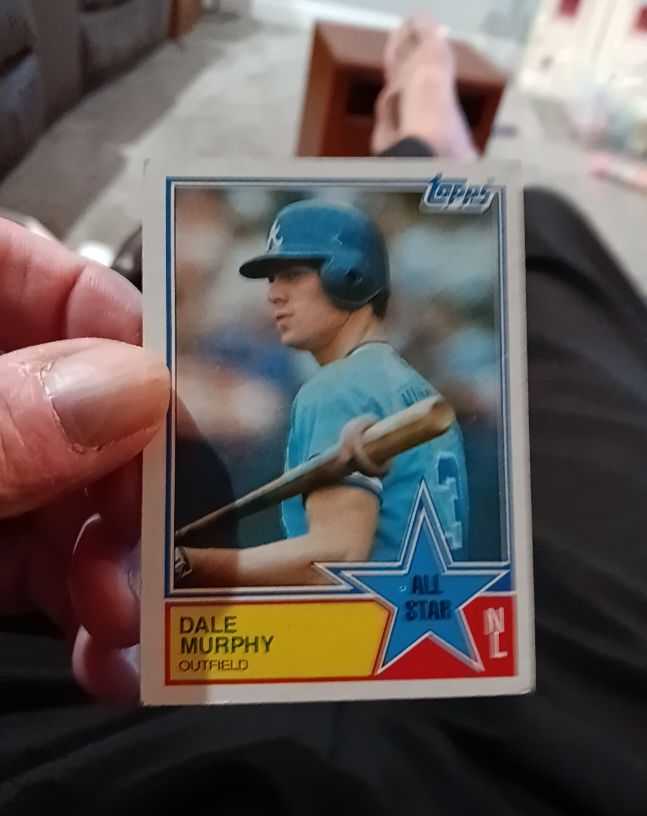 1983 Topps #401 Dale Murphy NL All Star — front