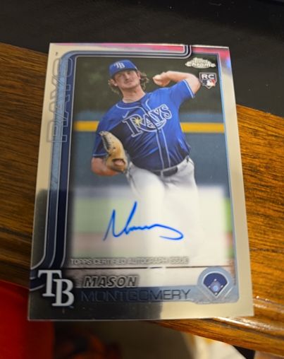 2025 Topps Chrome #RA-MMO Mason Montgomery — front