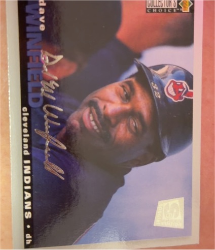1995 Upper Deck Collector's Choice SE #115 Dave Winfield — front