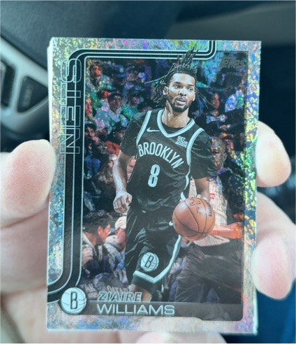 2025-26 Topps #9 Ziaire Williams — front