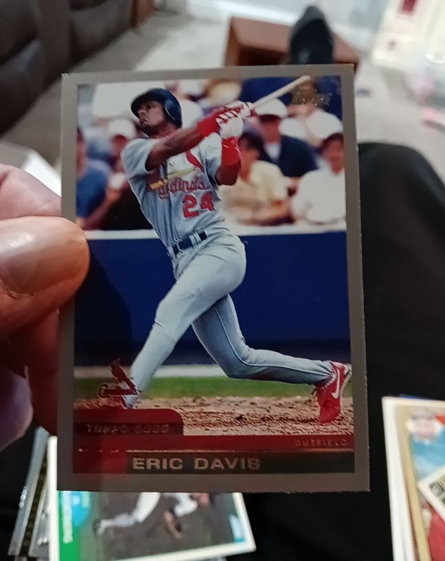 2000 Topps #190 Eric Davis — front