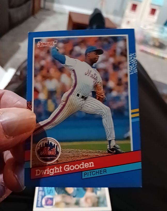1991 Donruss #266 Dwight Gooden — front