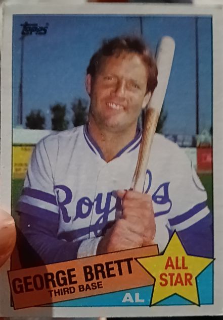 1985 Topps #703 George Brett All-Star — front