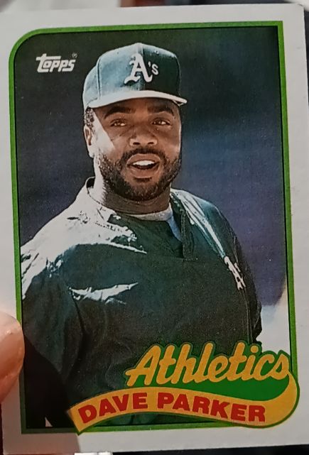 1989 Topps #475 Dave Parker — front