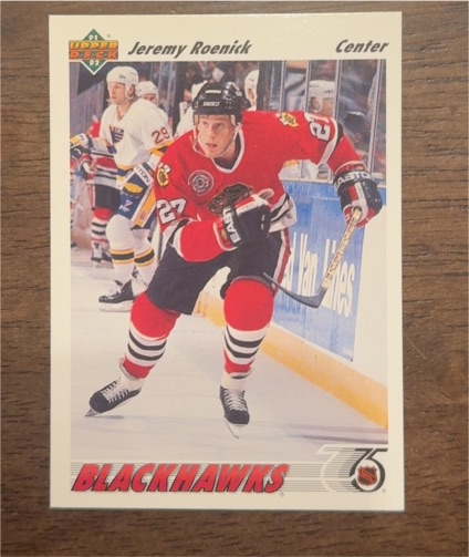 1991-92 Upper Deck #166 Jeremy Roenick — front