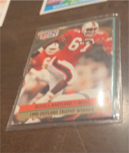 1991 Pro Set #32 Russell Maryland — front