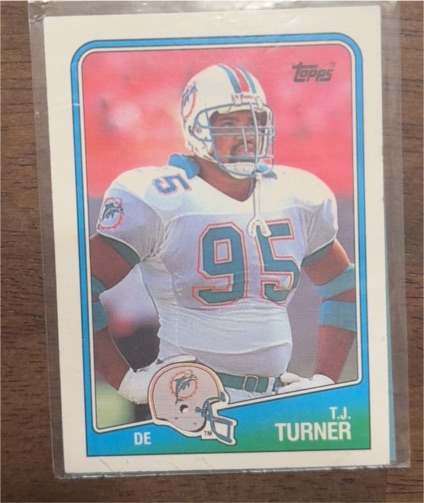 1988 Topps #197 T.J. Turner — front