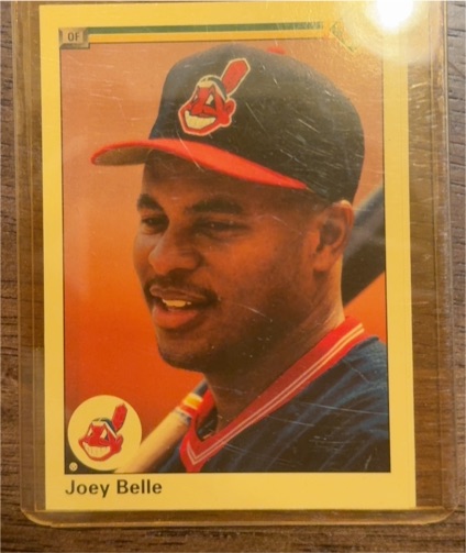 1990 Upper Deck #446 Joey Albert Belle — front