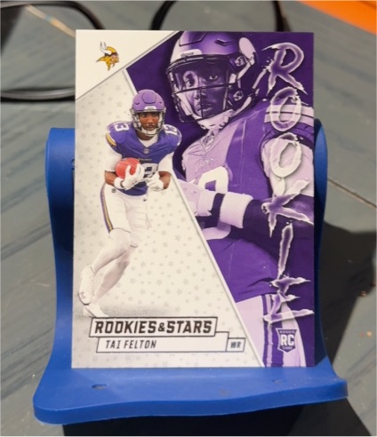 2025 Panini Rookies & Stars Rookie Exclusive #22 Tai Felton — front