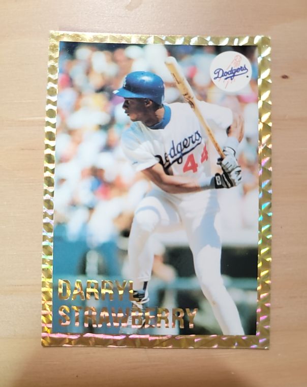 1991 Playball USA #91G-6 Darryl Strawberry — front