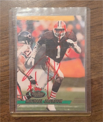 1993 Topps Stadium Club #4 Michael Jackson — front