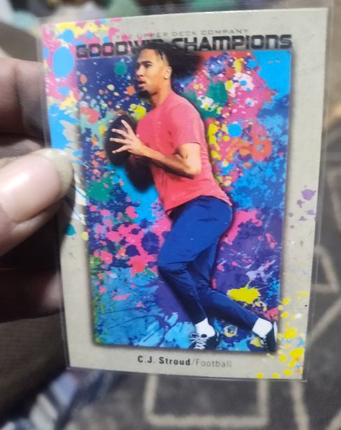 2024 Upper Deck Goodwin Champions Splash of Color #132 C.J. Stroud — front