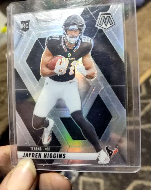 2025 Panini Mosaic #346 Jayden Higgins — front