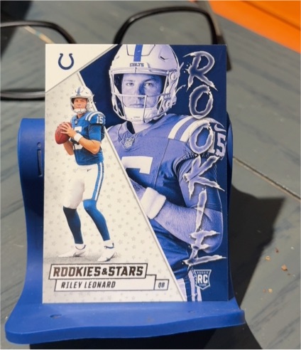 2025 Panini Rookies & Stars Rookie Exclusive #20 Riley Leonard — front
