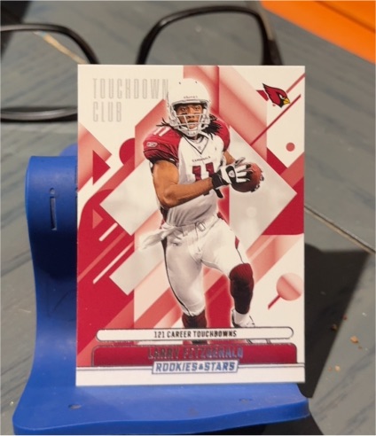 2025 Panini Rookies & Stars #7 Larry Fitzgerald Touchdown Club — front
