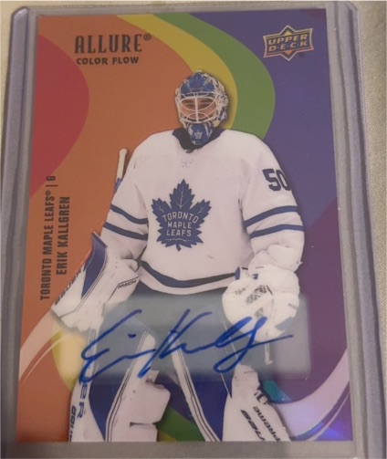 2022-23 Upper Deck Allure #SF-69 Erik Kallgren — front