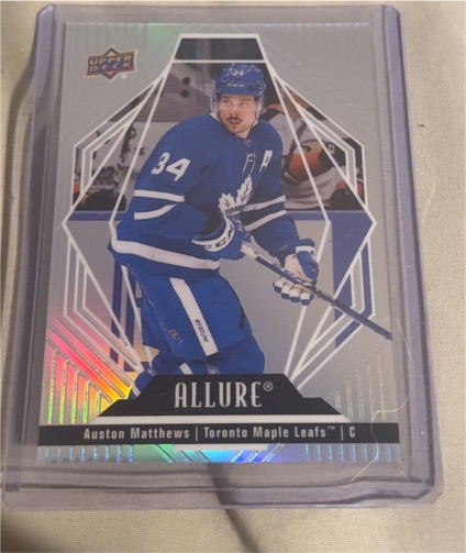 2022-23 Upper Deck Allure #66 Auston Matthews — front
