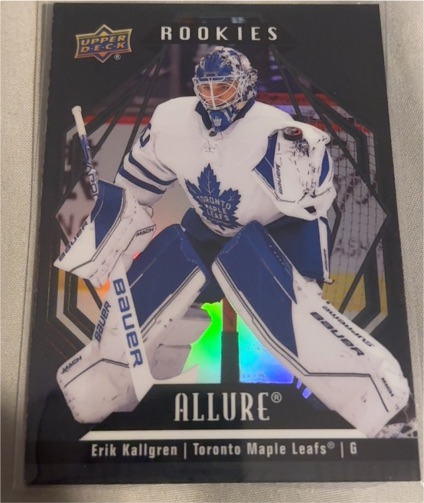 2022-23 Upper Deck Allure #115 Erik Kallgren — front