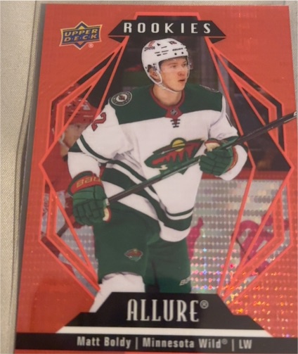 2022-23 Upper Deck Allure #114 Matt Boldy — front